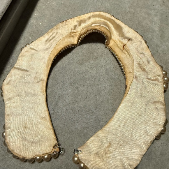 VTG PEARL BIB NECKLACE LOT - Picture 6 of 13